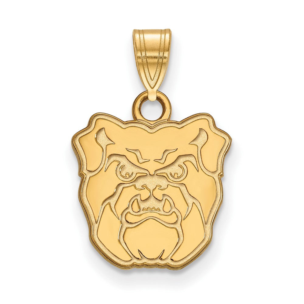 10K Gelbgold Logoart Butler University Bulldog Klein Anhänger