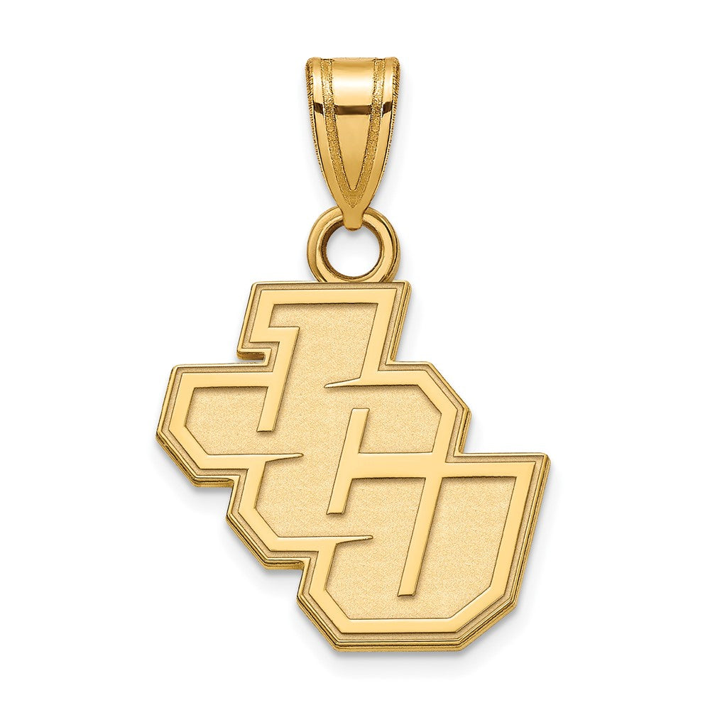 14K Gelbgold Logoart John Carroll University Klein Anhänger