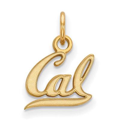 10K Gelbgold Logoart University Of California Berkeley Extra Klein Anhänger