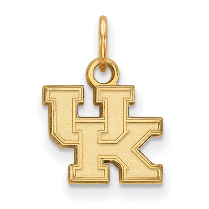10K Gelbgold Logoart University Of Kentucky U K Extra Klein Anhänger
