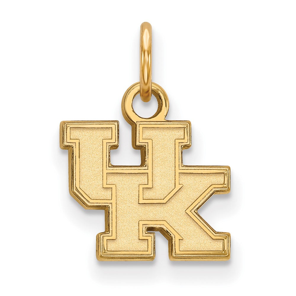 14K Gelbgold Logoart University Of Kentucky U K Extra Klein Anhänger