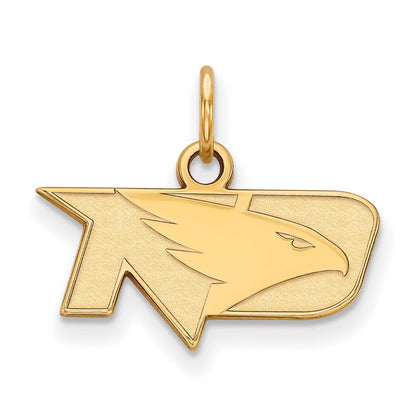 10K Gelbgold Logoart University Of North Dakota Extra Klein Anhänger