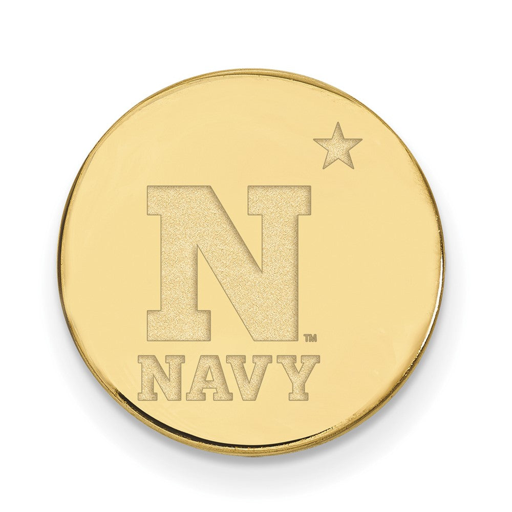 14K Gelbgold Gold Logoart Us Naval Akademie Anstecknadel