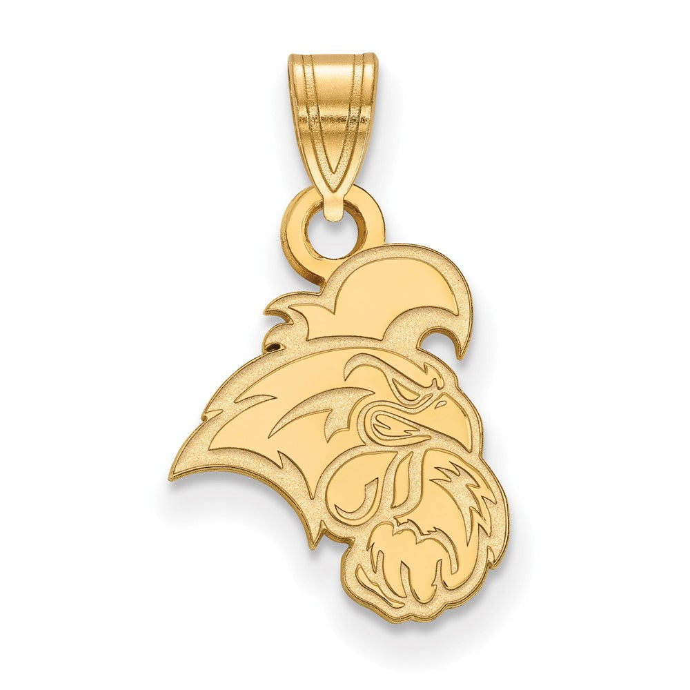 10K Gelbgold Logoart Coastal Carolina University Chanticleer Klein Anhänger