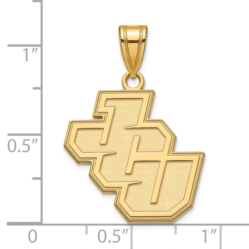 10K Gelbgold Logoart John Carroll University Mittel Anhänger