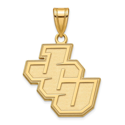 10K Gelbgold Logoart John Carroll University Mittel Anhänger