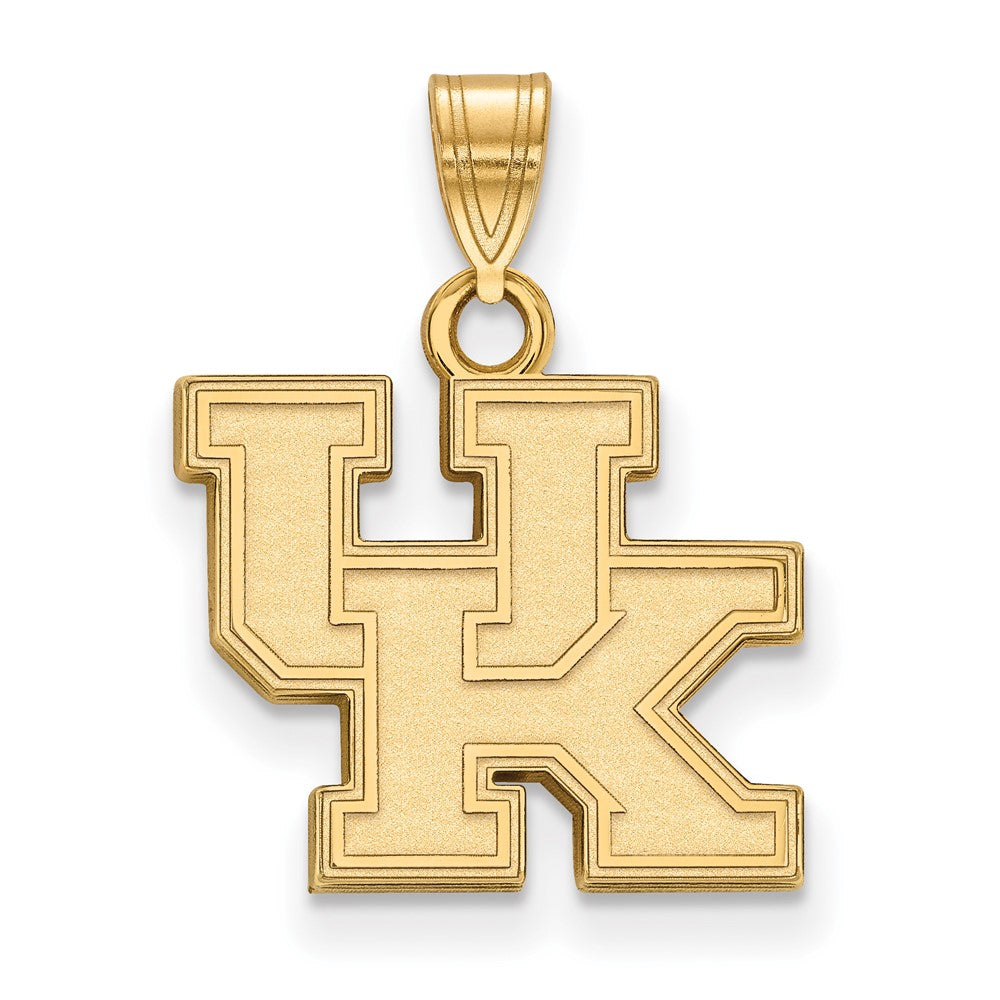10K Gelbgold Logoart University Of Kentucky U K Klein Anhänger