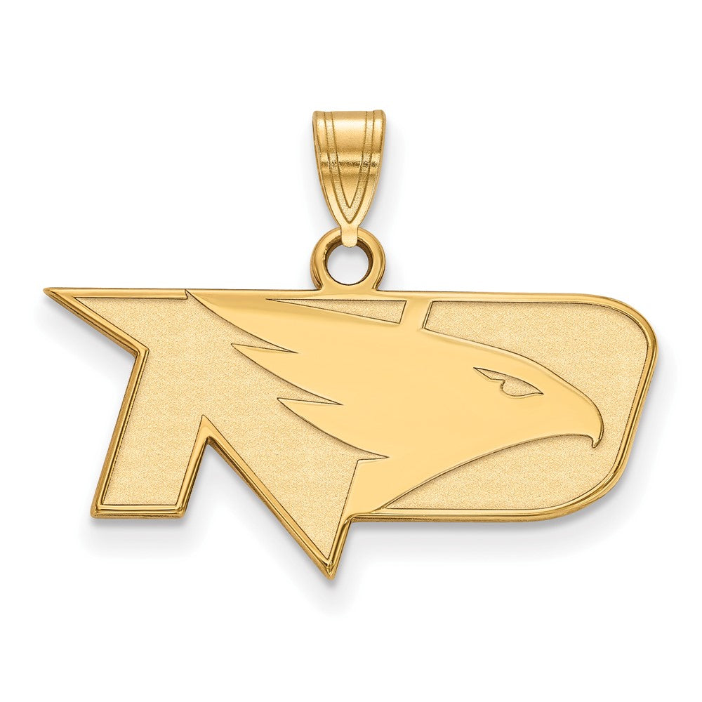 10K Gelbgold Logoart University Of North Dakota Klein Anhänger