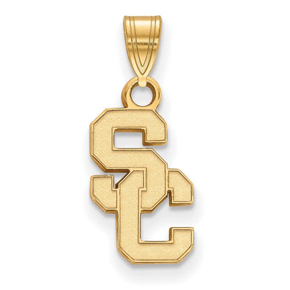 10K Gelbgold University Of Southern California S C Klein Anhänger
