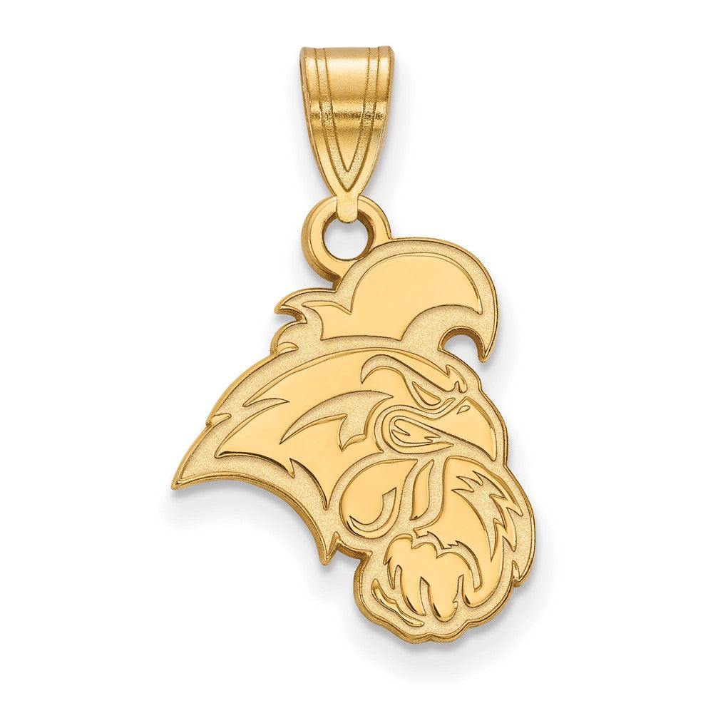 14K Gelbgold Logoart Coastal Carolina University Chanticleer Mittel Anhänger