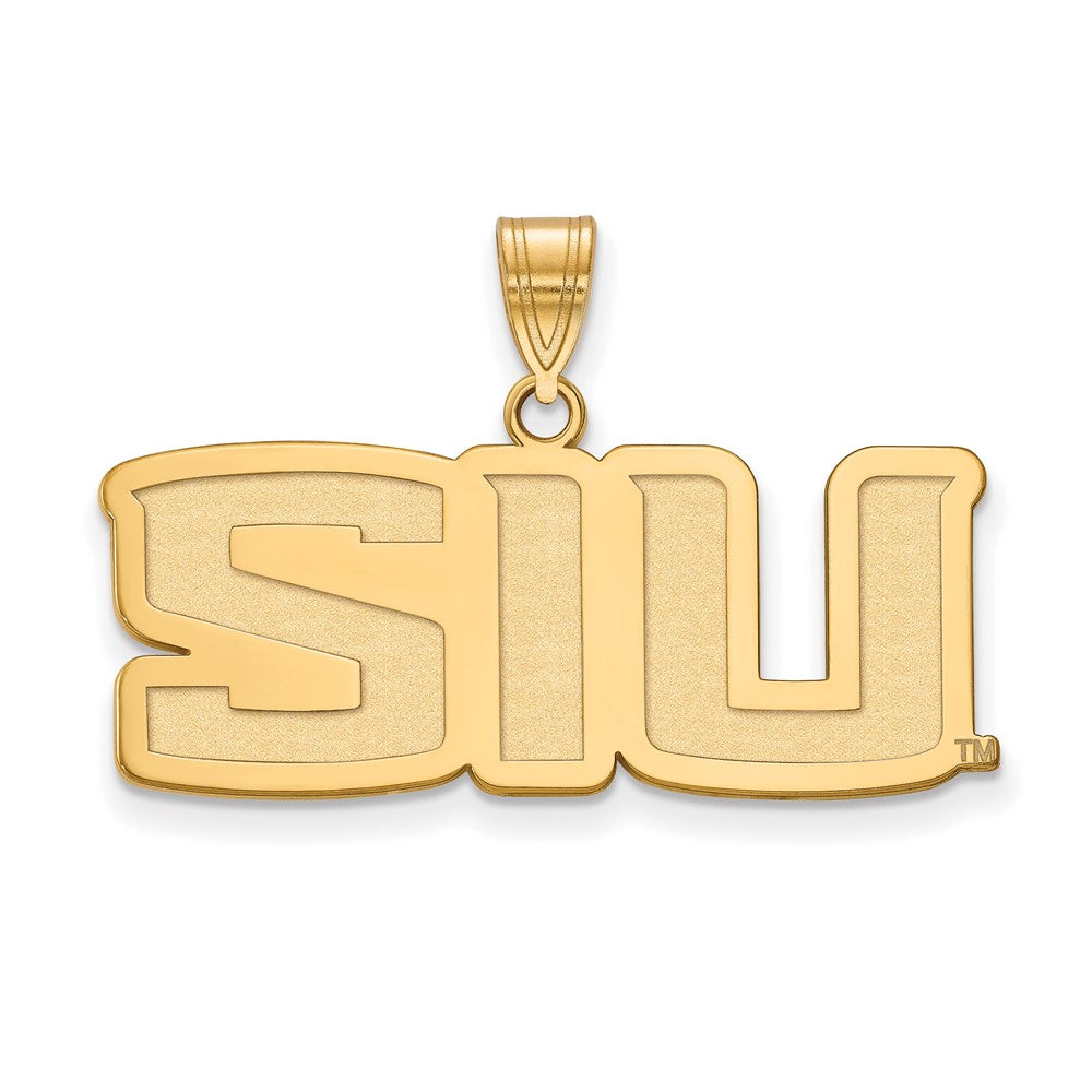 10K Gelbgold Logoart Southern Illinois University S I U Mittel Anhänger