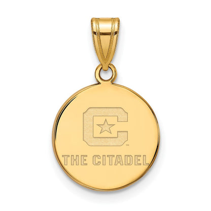14K Gelbgold 14ky Logoart The Citadel Mittel Anhänger