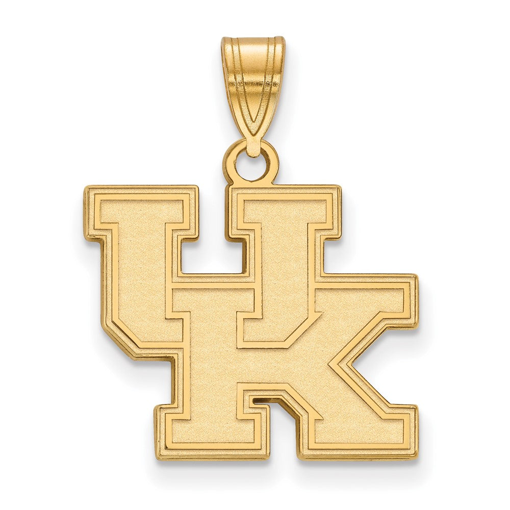 10K Gelbgold Logoart University Of Kentucky U K Mittel Anhänger