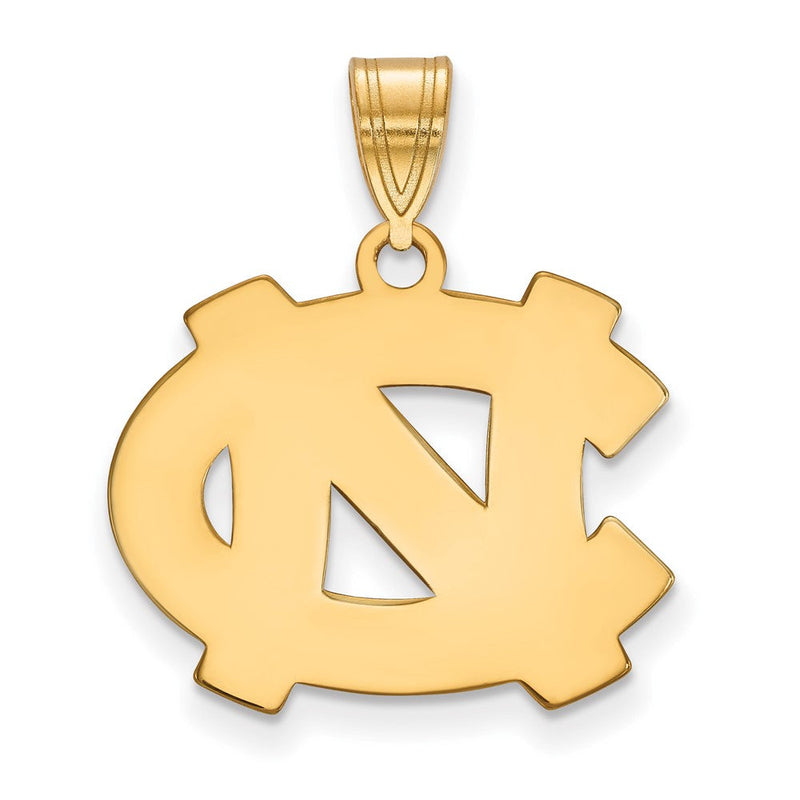 Vergoldet Sterlingsilber Logoart University Of North Carolina N C Mittel Anhänger