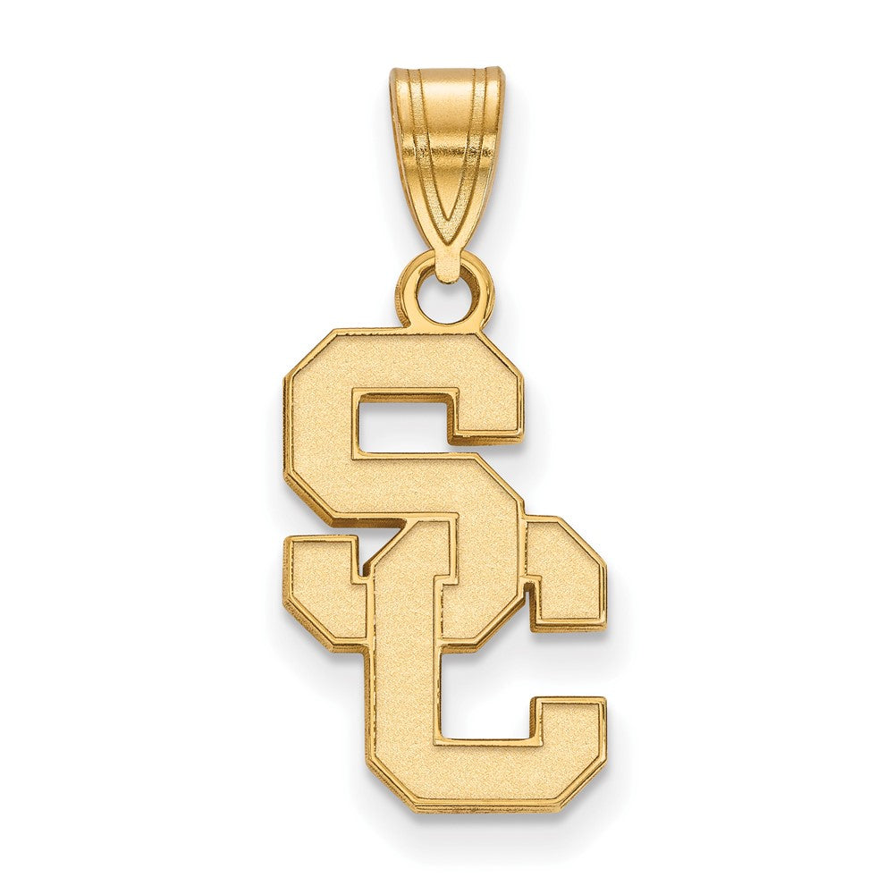 14K Gelbgold University Of Southern California S C Mittel Anhänger