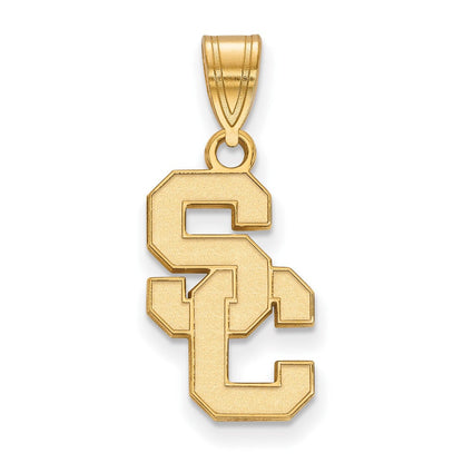 10K Gelbgold University Of Southern California S C Mittel Anhänger