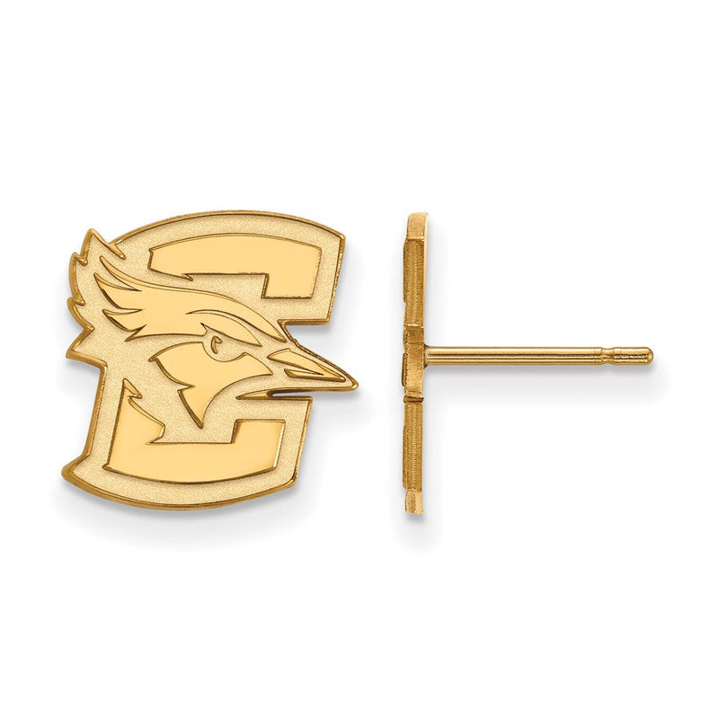 Vergoldet Sterlingsilber Logoart Creighton University Bluejay Klein Ohrstecker