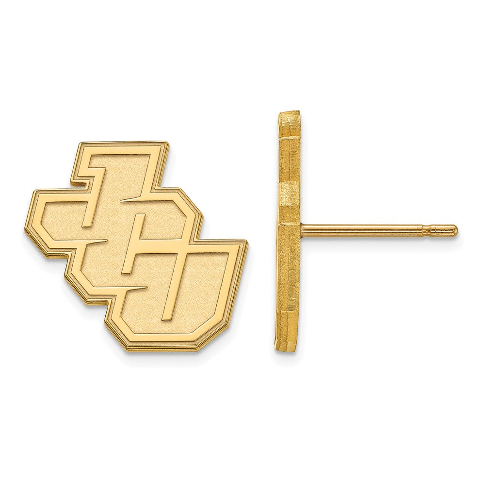 10K Gelbgold Logoart John Carroll University Klein Ohrstecker