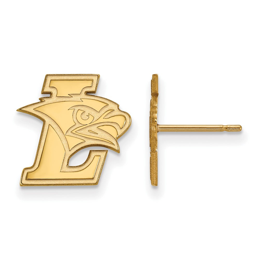 10K Gelbgold Logoart Lehigh University Klein Ohrstecker