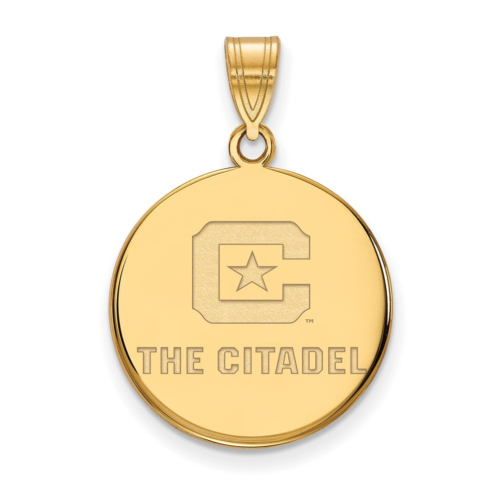 10K Gelbgold 10ky Logoart The Citadel Groß Anhänger