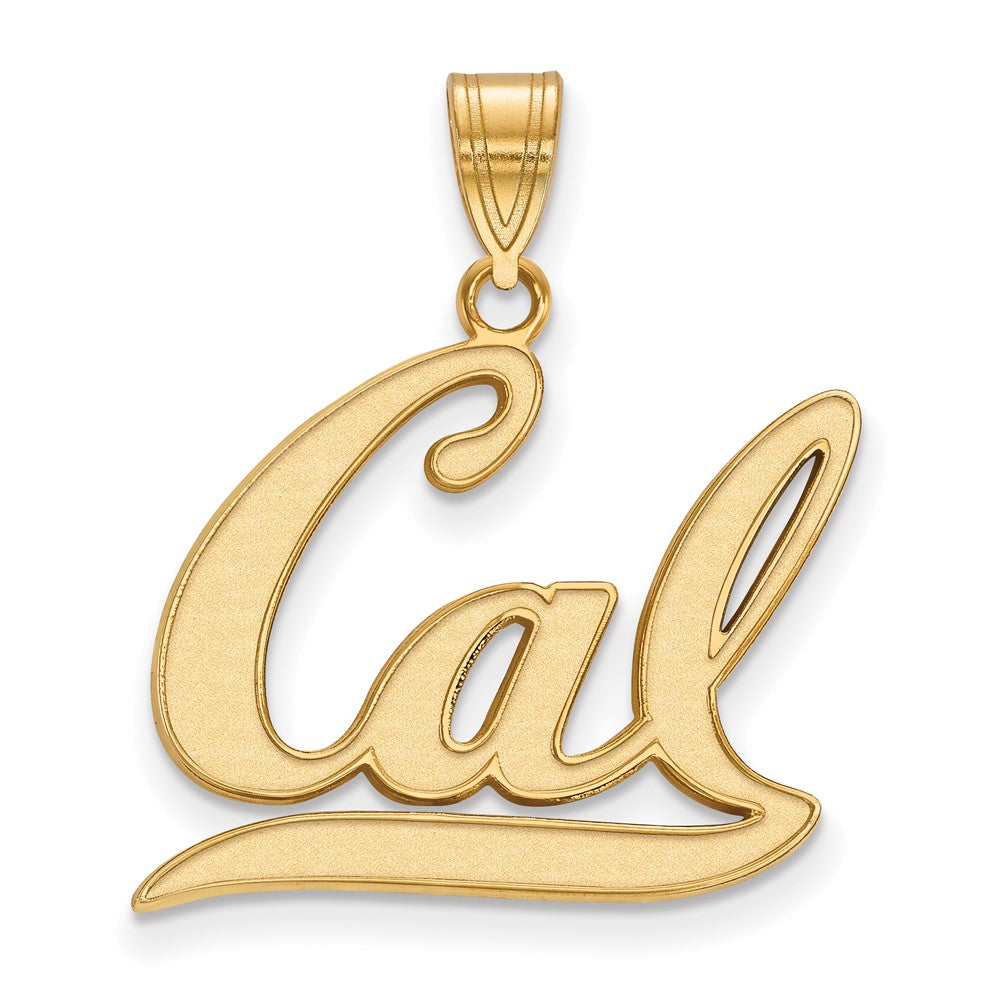 14K Gelbgold Logoart University Of California Berkeley Groß Anhänger
