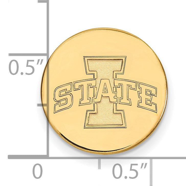 14K Gelbgold Gold Logoart Iowa State University Anstecknadel