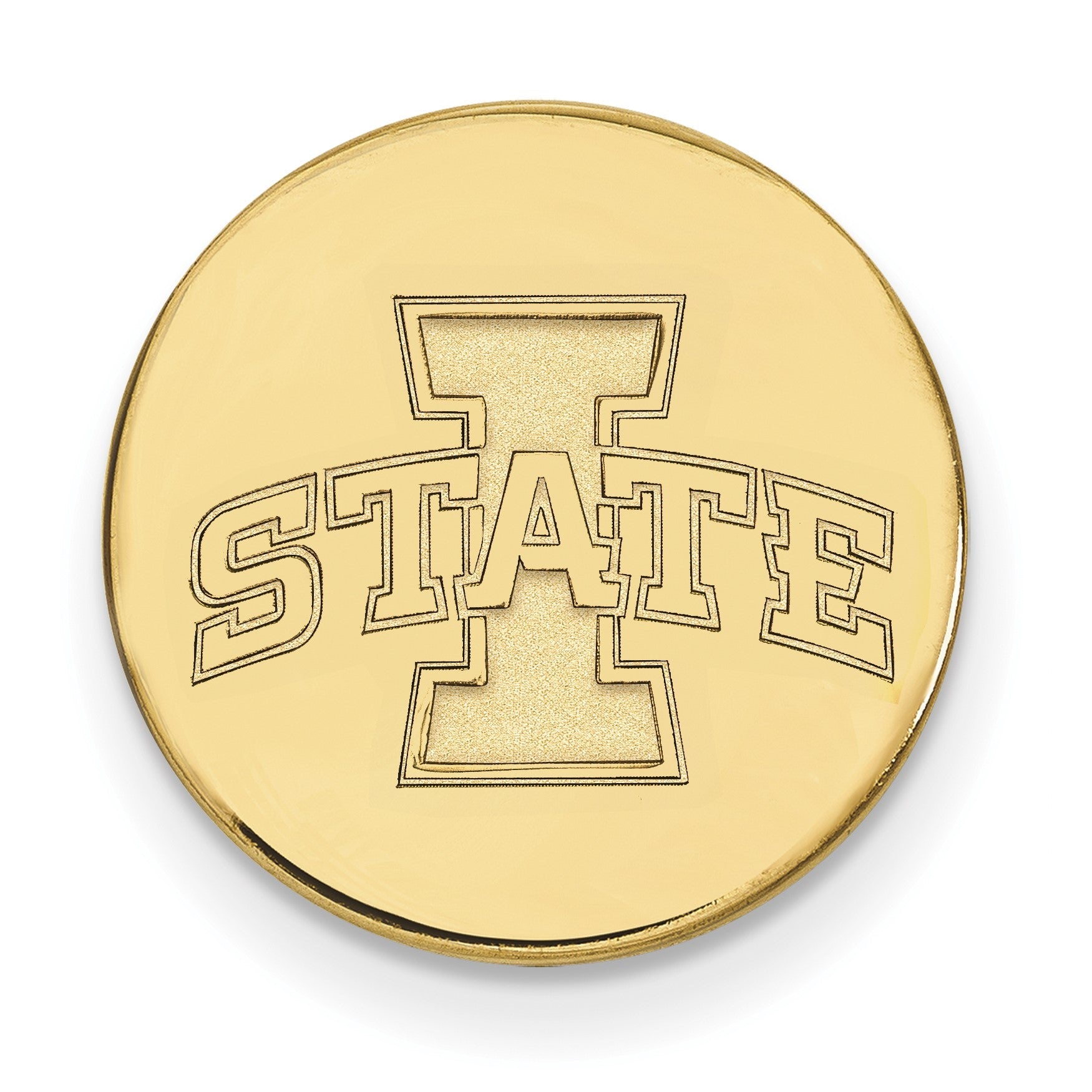 14K Gelbgold Gold Logoart Iowa State University Anstecknadel