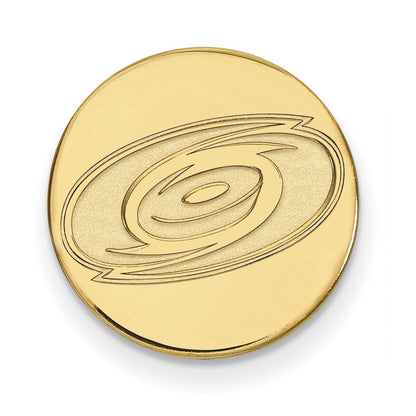 14K Gelbgold Gold Nhl Logoart Carolina Hurricanes Anstecknadel