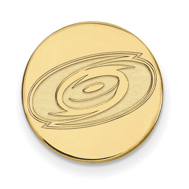 14K Gelbgold Gold Nhl Logoart Carolina Hurricanes Anstecknadel