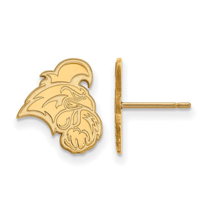 10K Gelbgold Logoart Coastal Carolina University Chanticleer Klein Ohrstecker
