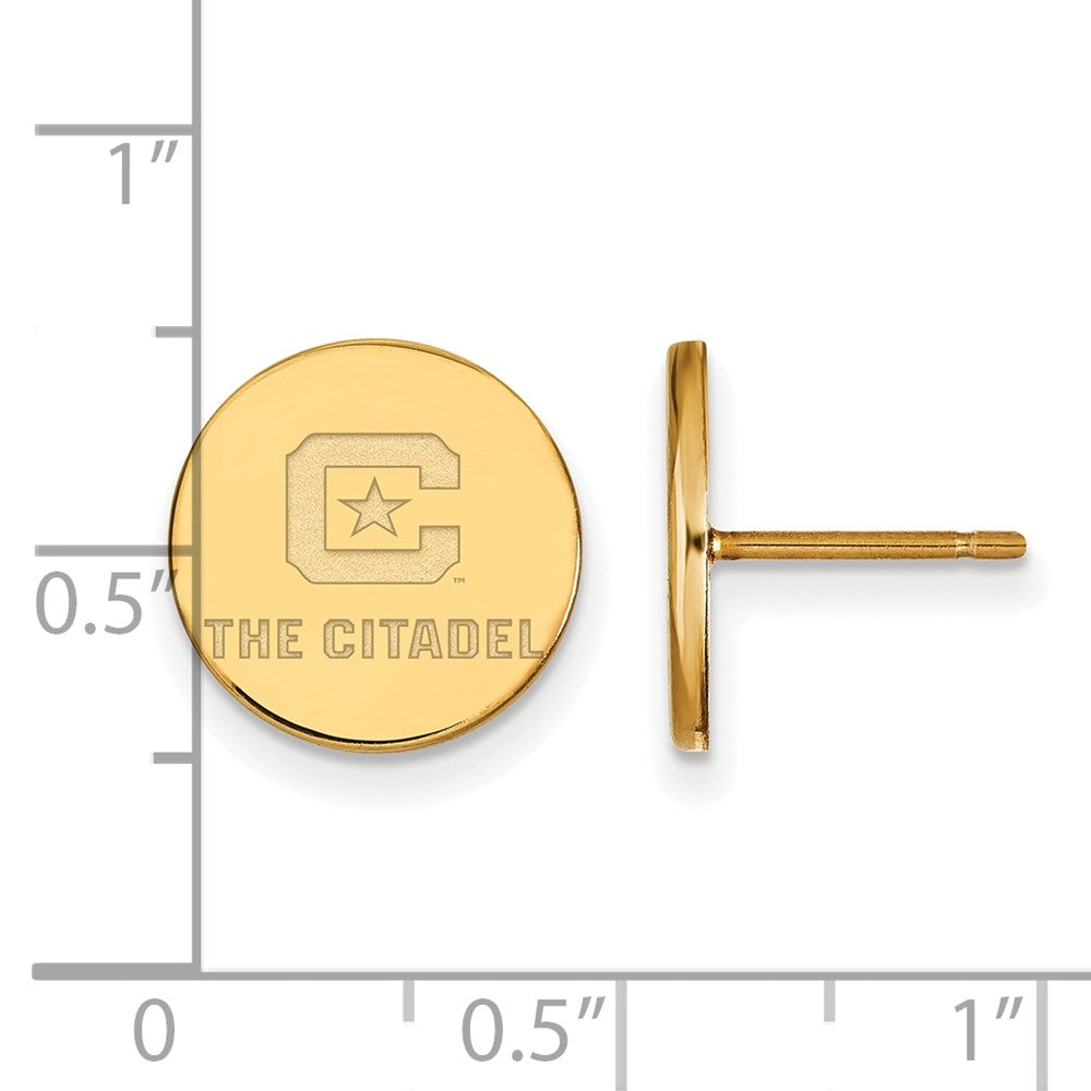 10K Gelbgold 10ky Logoart The Citadel Klein Ohrstecker