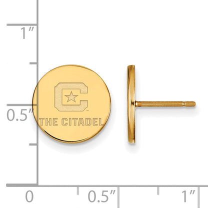 10K Gelbgold 10ky Logoart The Citadel Klein Ohrstecker
