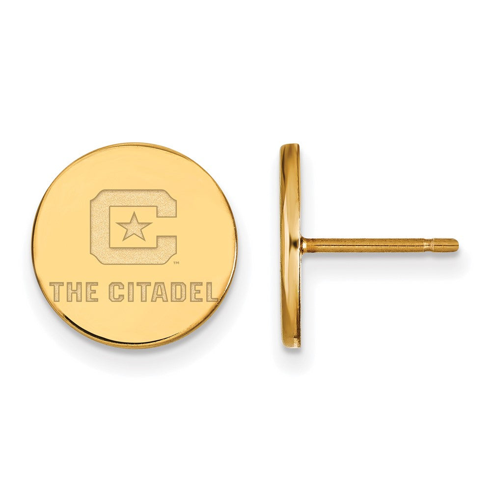 10K Gelbgold 10ky Logoart The Citadel Klein Ohrstecker