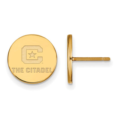 10K Gelbgold 10ky Logoart The Citadel Klein Ohrstecker