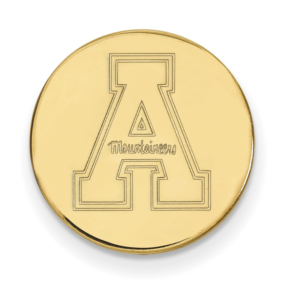 14K Gelbgold Gold Logoart Appalachian State University Anstecknadel