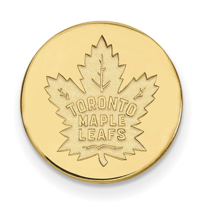 14K Gelbgold Gold Nhl Logoart Toronto Maple Leafs Anstecknadel