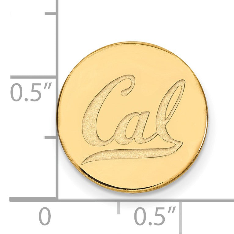 14K Gelbgold Gold Logoart University Of California Berkeley Anstecknadel
