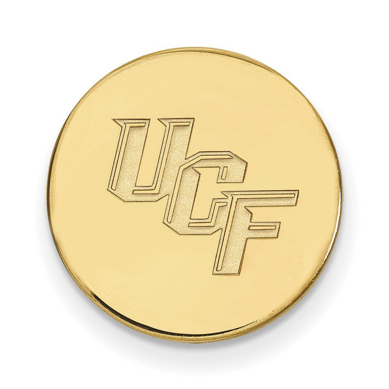 14K Gelbgold Gold Logoart University Of Central Florida U-c-f Anstecknadel