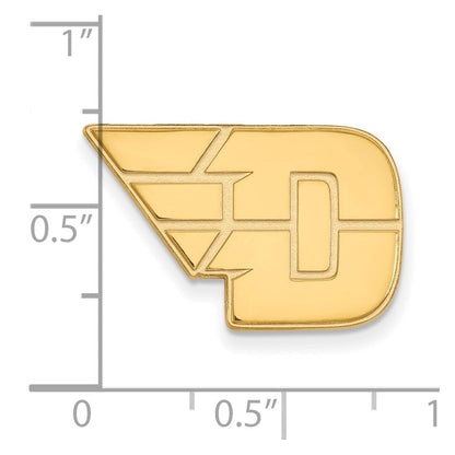 14K Gelbgold Gold Logoart University Of Dayton Anstecknadel