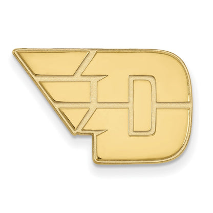 14K Gelbgold Gold Logoart University Of Dayton Anstecknadel
