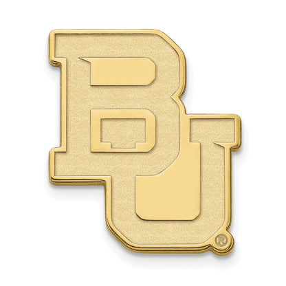 14K Gelbgold Gold Logoart Baylor University Bears Anstecknadel
