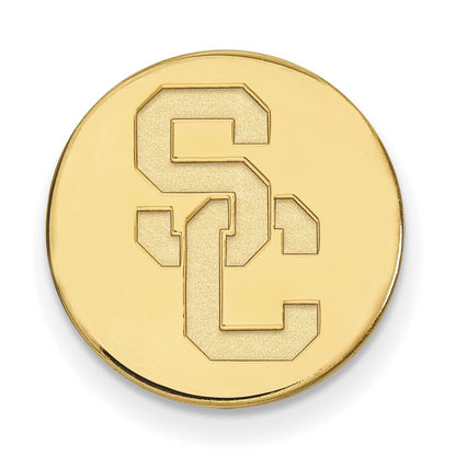 14K Gelbgold Gold University Of Southern California S-c Anstecknadel