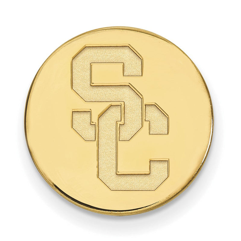 14K Gelbgold Gold University Of Southern California S-c Anstecknadel