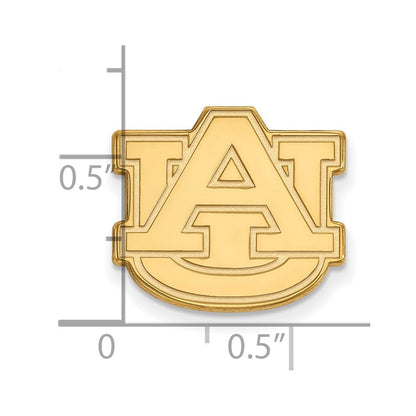 14K Gelbgold Gold Logoart Auburn University Anstecknadel