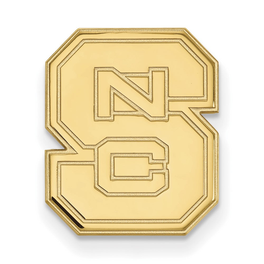 14K Gelbgold Gold Logoart North Carolina State University N-c-s Anstecknadel