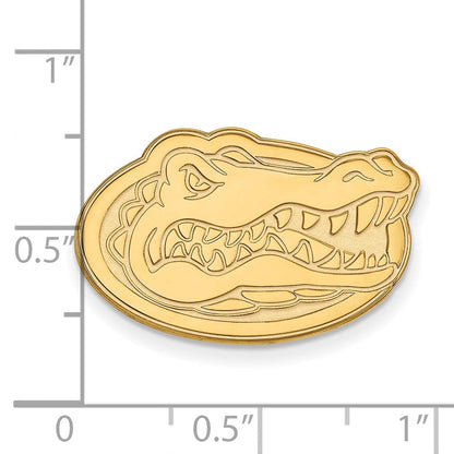 14K Gelbgold Gold Logoart University Of Florida Gator Anstecknadel