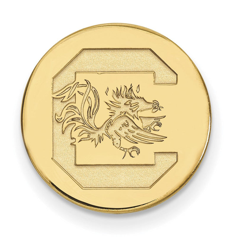 14K Gelbgold Gold Logoart University Of South Carolina Anstecknadel