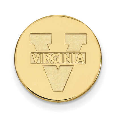 14K Gelbgold Gold Logoart University Of Virginia Anstecknadel