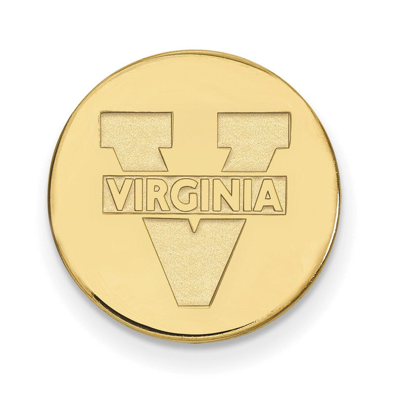 14K Gelbgold Gold Logoart University Of Virginia Anstecknadel