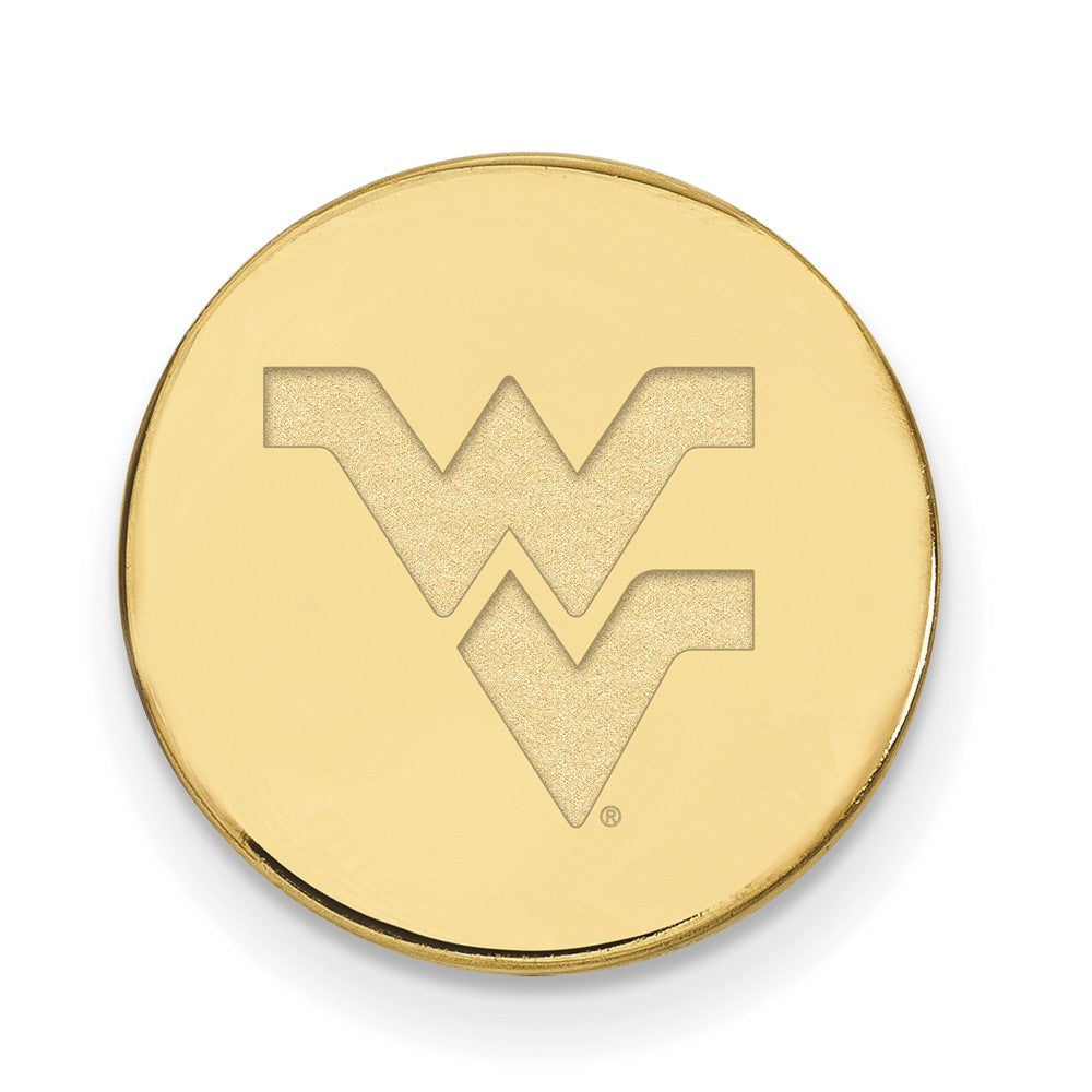 14K Gelbgold Gold Logoart West Virginia University W-v Anstecknadel